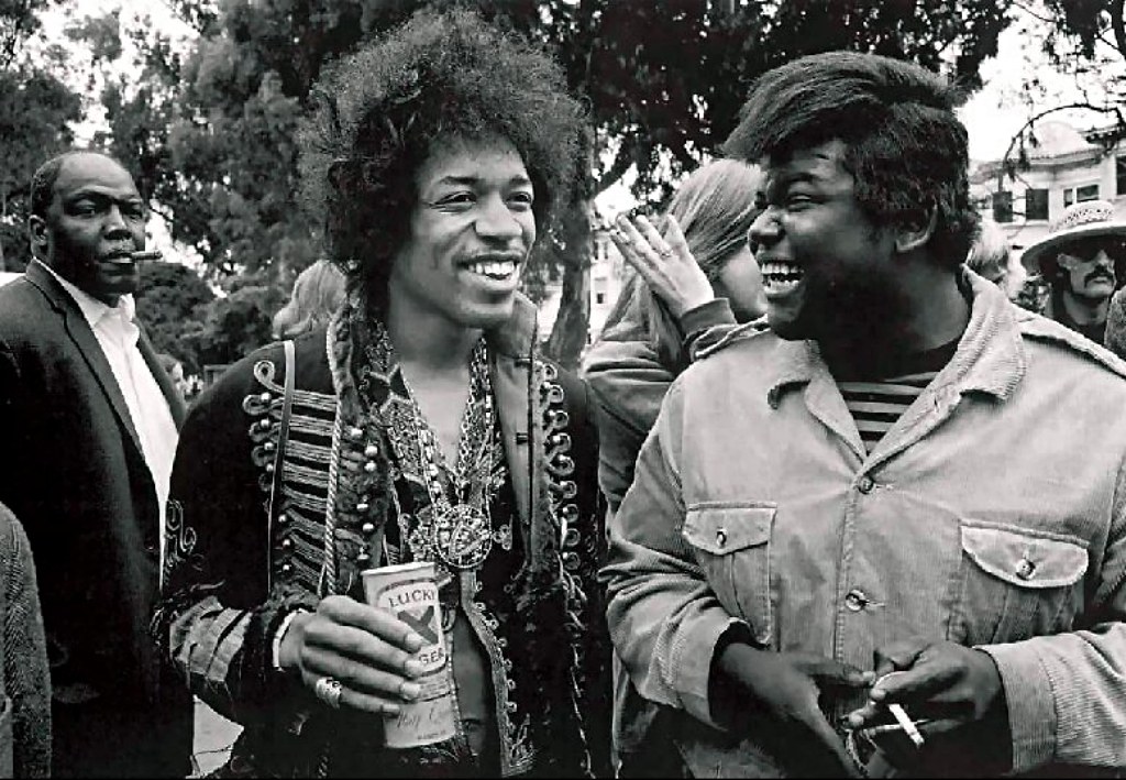 Jimi Hendrix and Billy